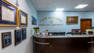 Levi Law office interior - Queens NY