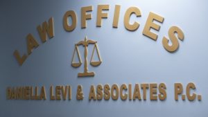 Law office logo in NYC - Daniella Levi